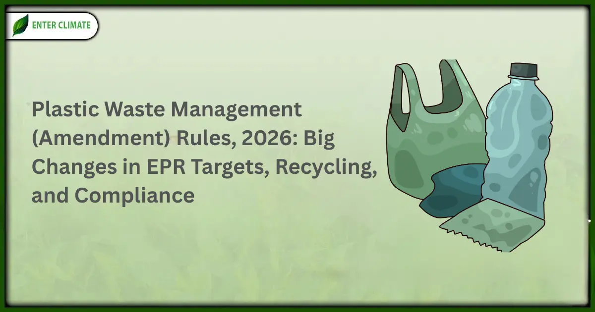Plastic Waste Management (Amendment) Rules, 2026